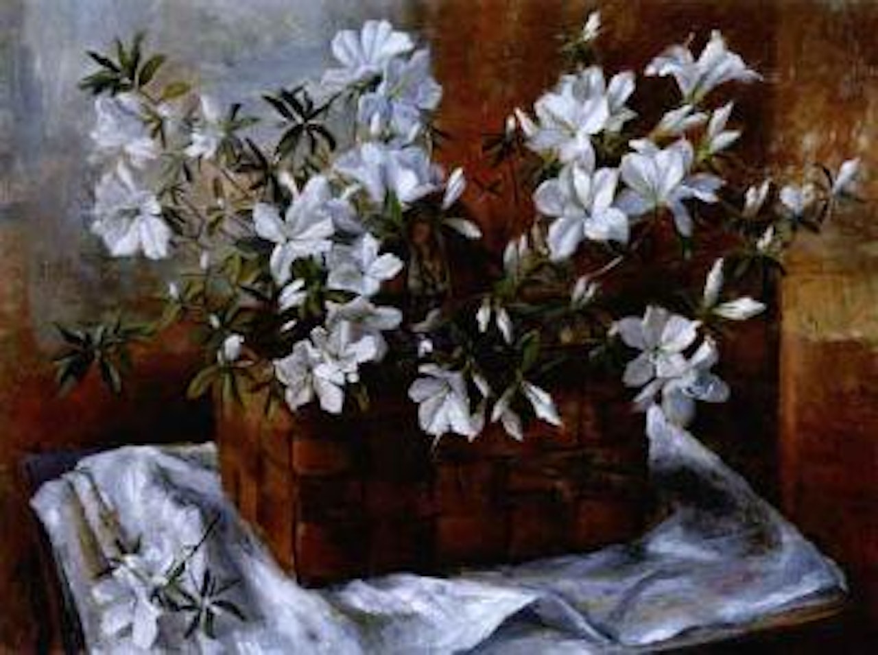 Azaleas by Margaret Hannah Olley