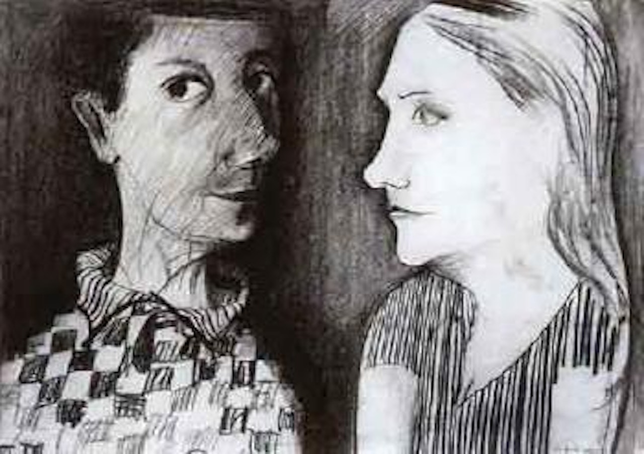 Charles and Barbara by Charles Blackman