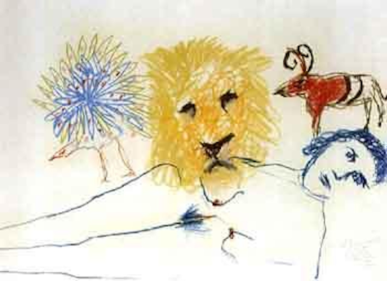 Britten, songs and proverbs of William Blake by Sidney Nolan