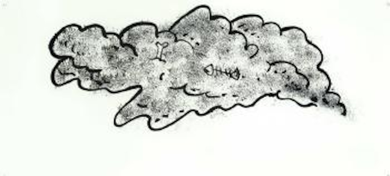 Garbage drawing no.6 by Mike Kelley