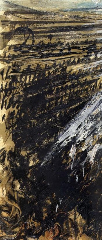 Untitled - dein aschenes haar, sulamith by Anselm Kiefer