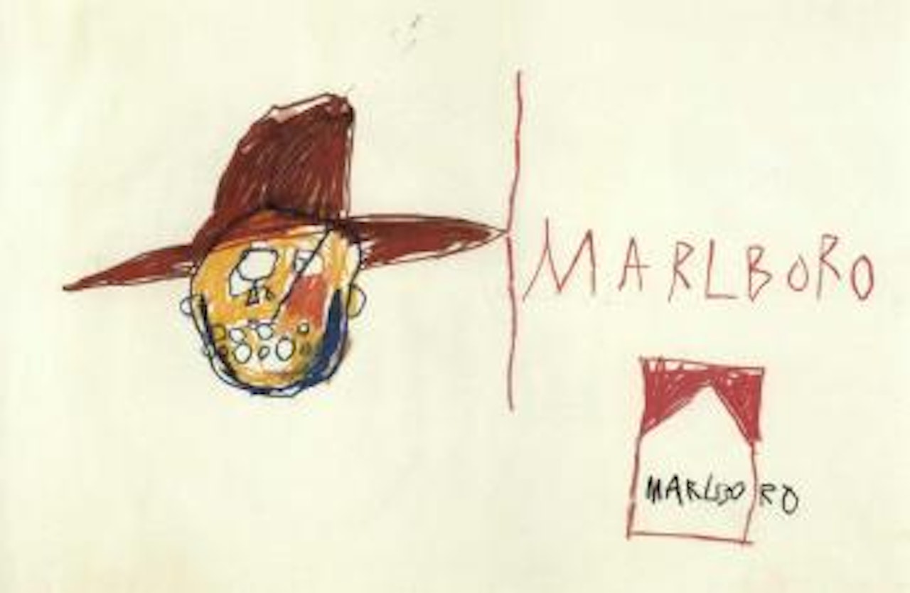 Marlboro man by Jean-Michel Basquiat