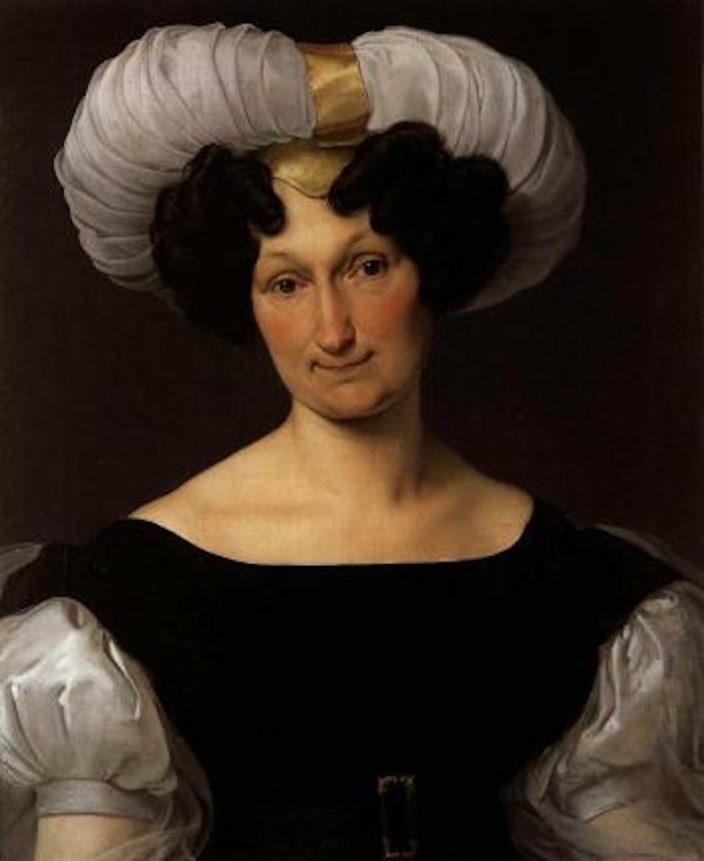 Portrait of Lady Francesca Majnoni d'Intignano dell'Acquafredda by Francesco Hayez