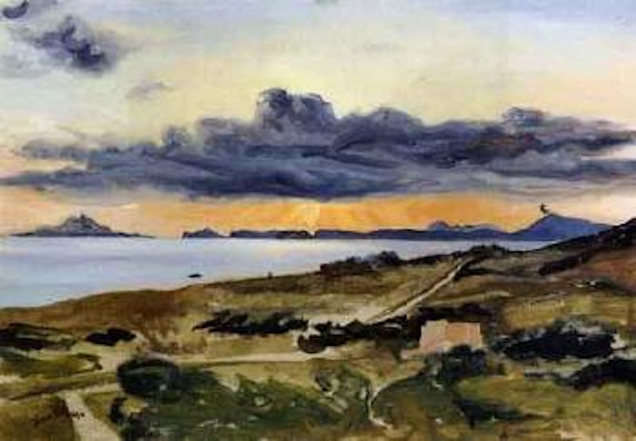 View of Torre del Greco by Renato Guttuso