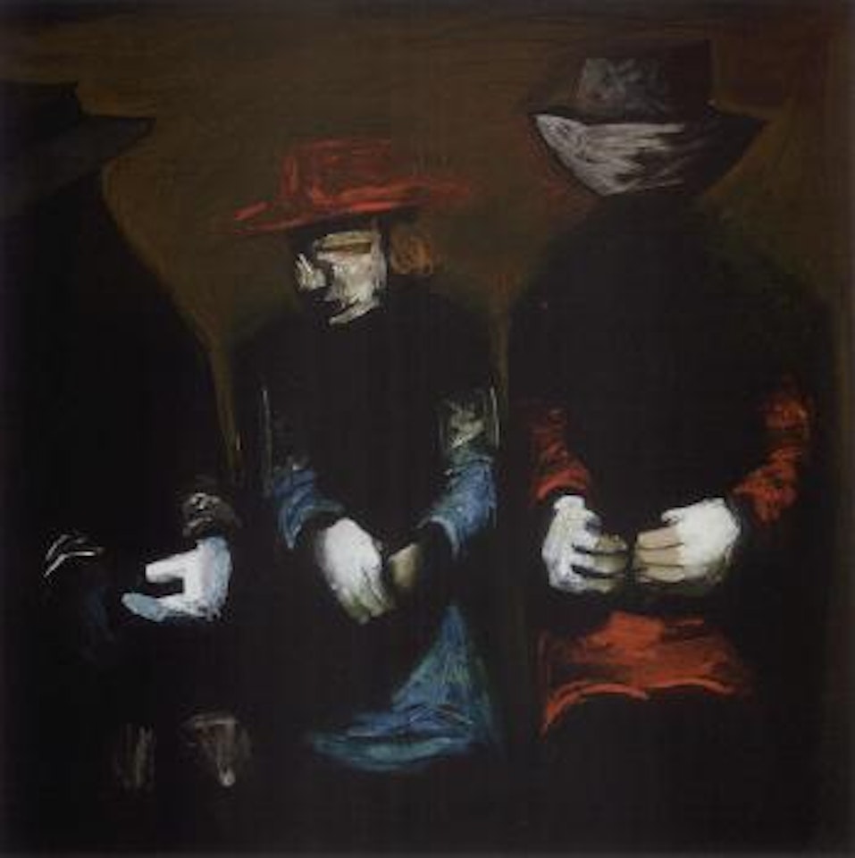 Gymkhana visitors by Charles Blackman
