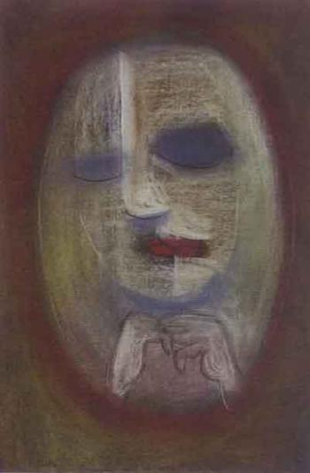 Girl in the mirror by Charles Blackman