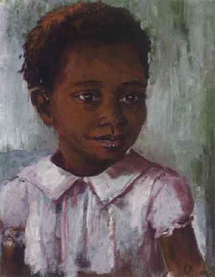 Portrait of Nini, Wau, Papua New Guinea by Margaret Hannah Olley