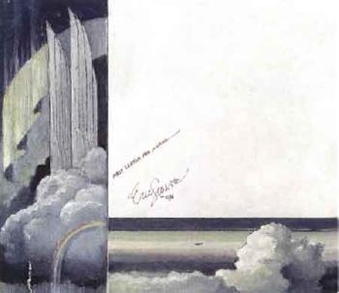 Sketch for space Mural, Washington by Eric Sloane