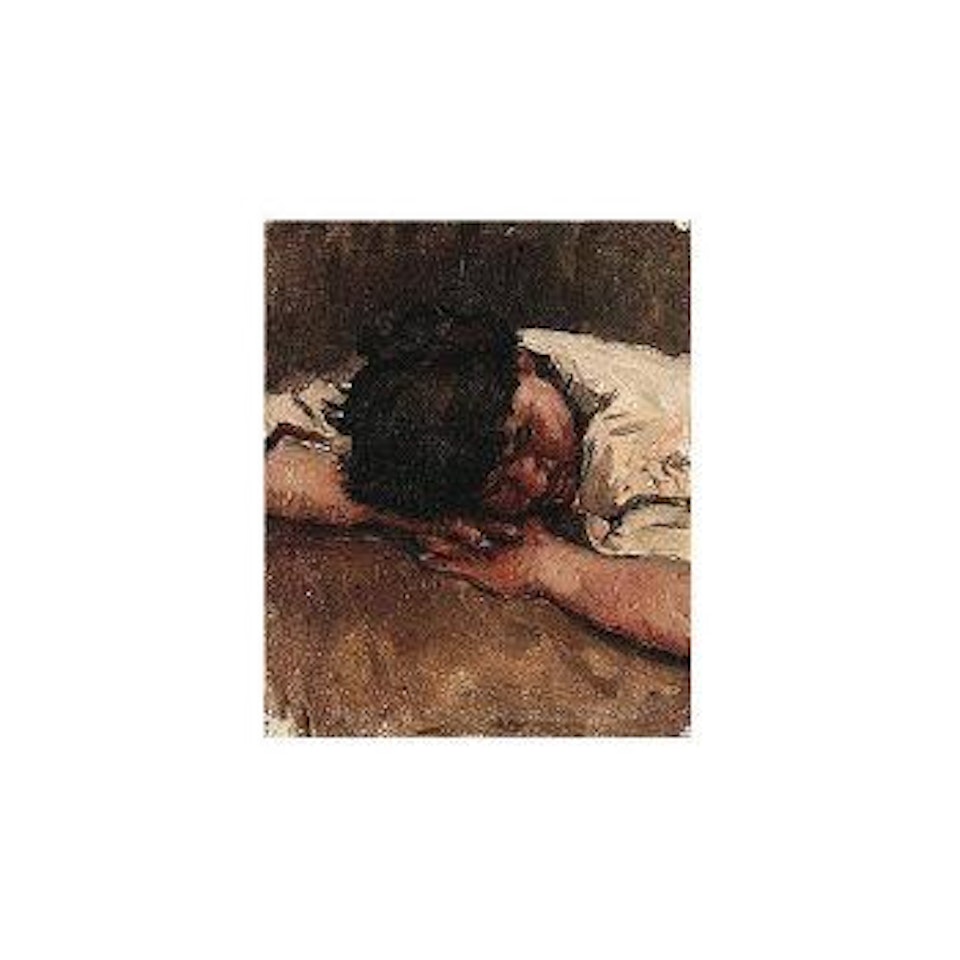 Study of a male head for the canvas Stenka Razin by Vasilii Ivanovich Surikov