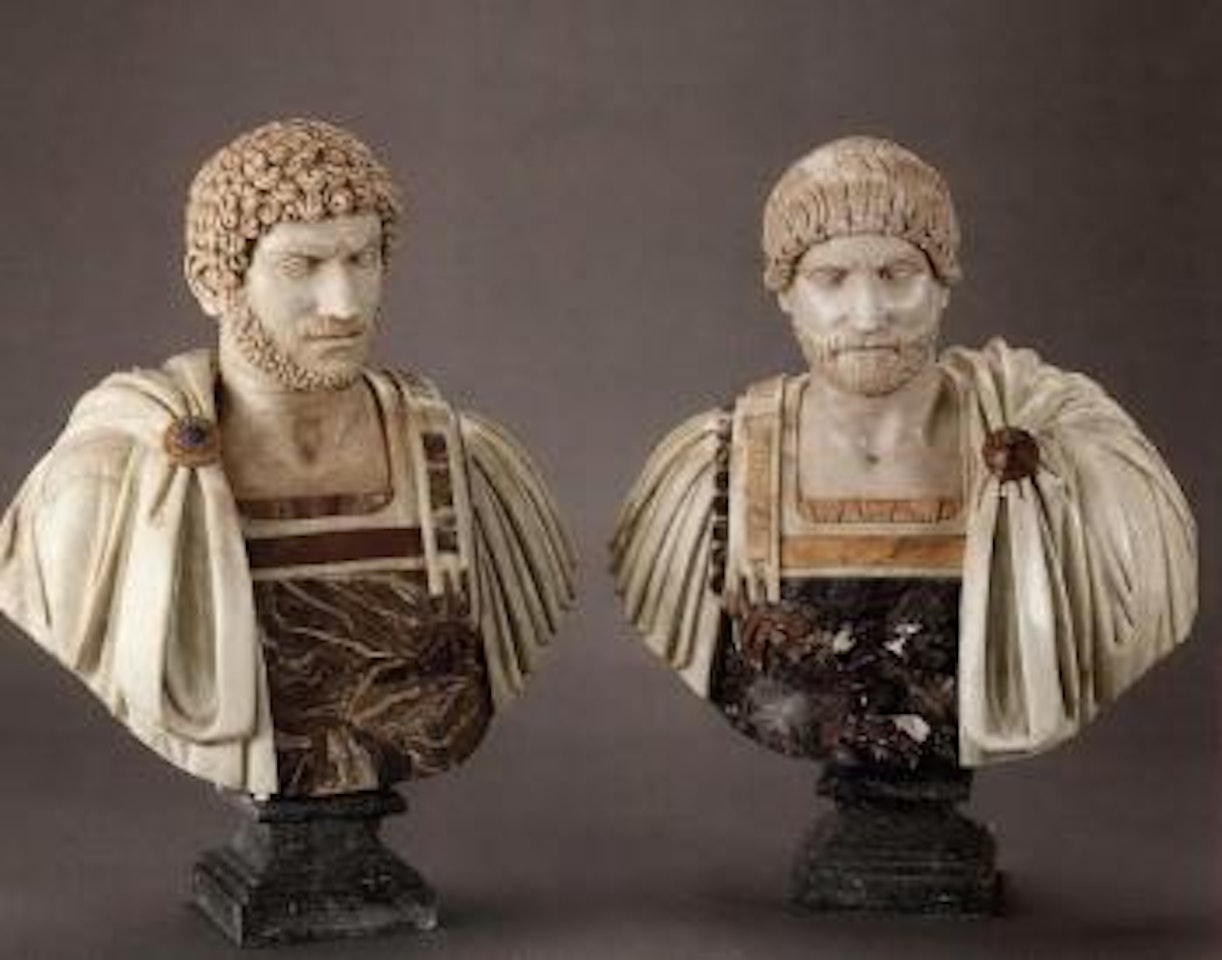 Portrait busts by Italian School