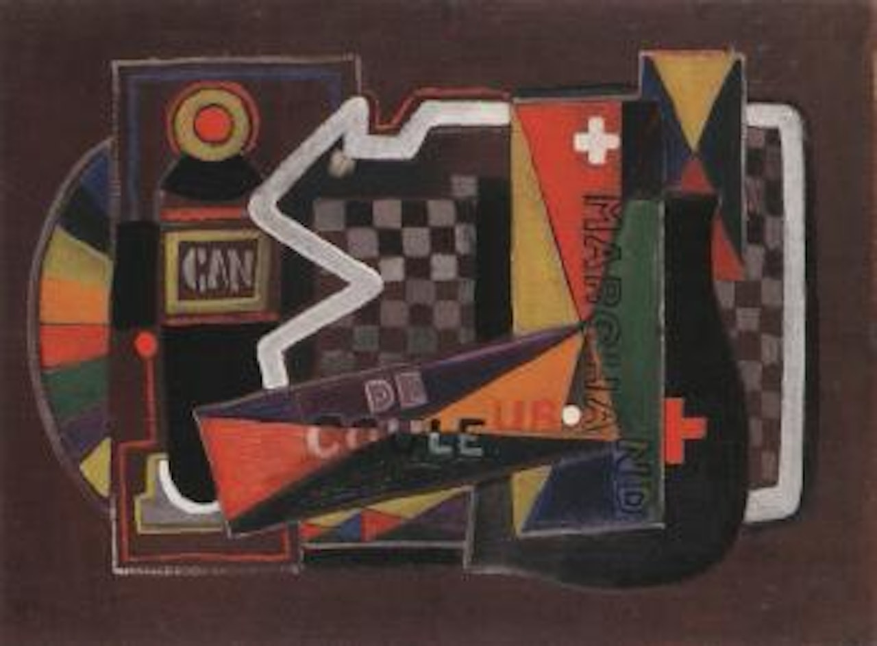 Nature morte - marchand de couleurs by Gosta Adrian-Nilsson