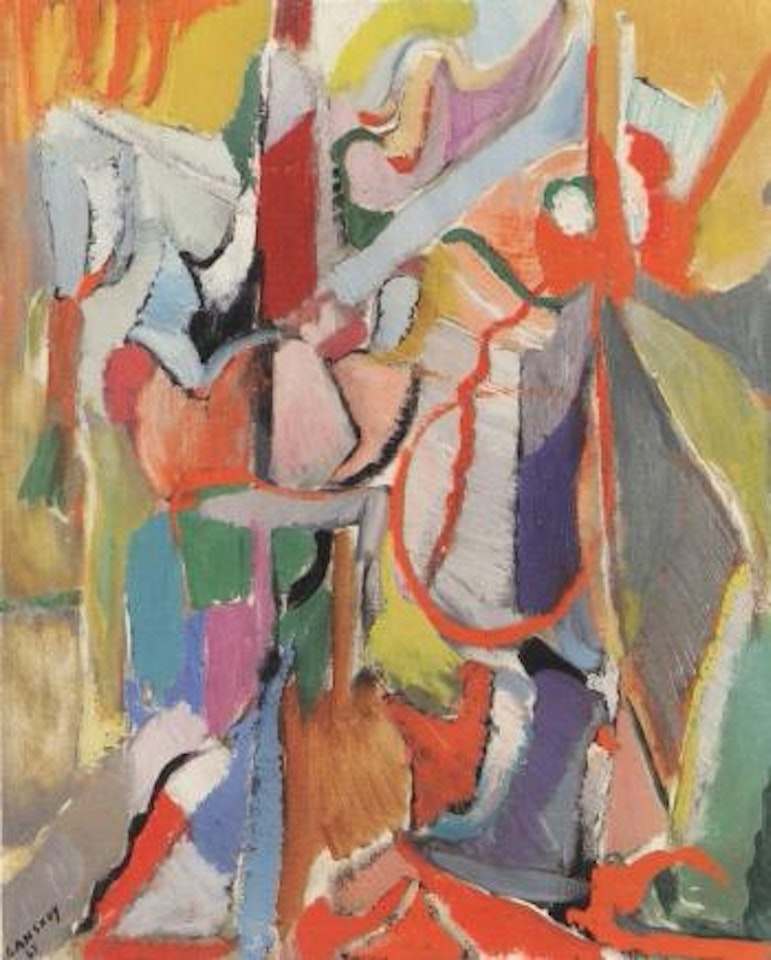 Untitled composition by André Lanskoy