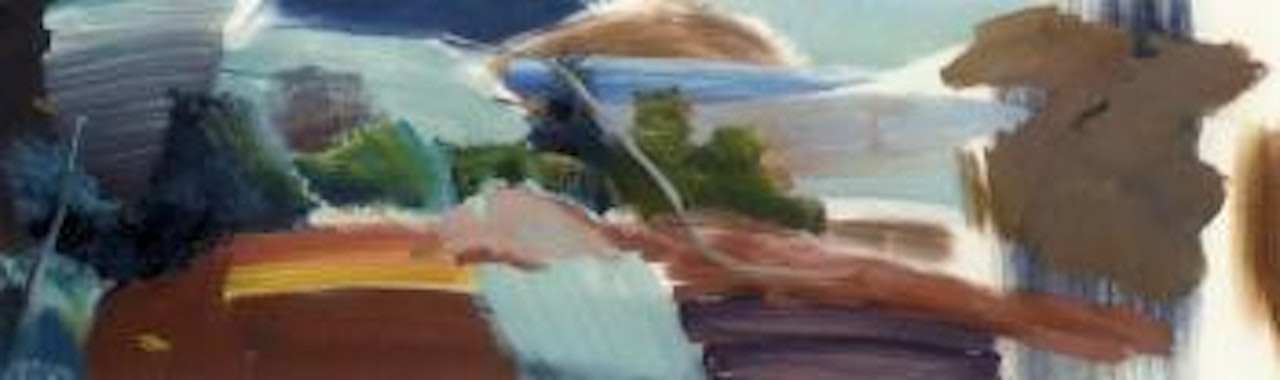 Land and sky spaces, No.3 1963 by Ivon Hitchens