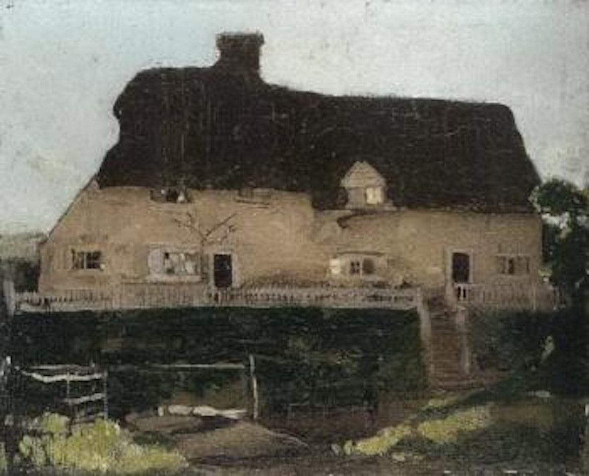 Chine cottage, School Lane, Burwash by William Nicholson