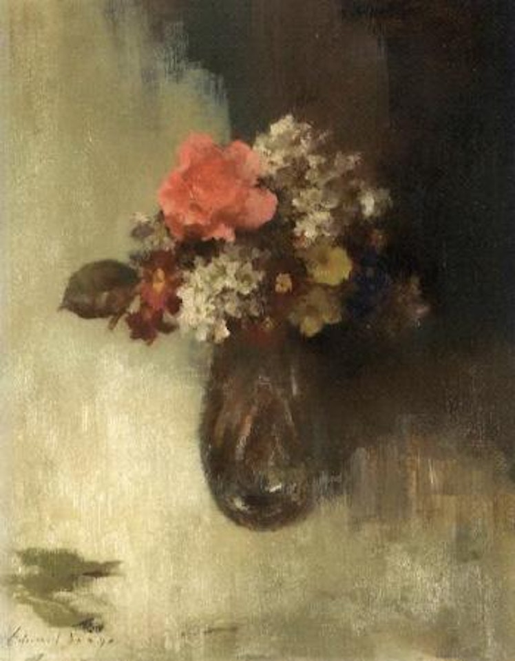 August rose by Edward Seago