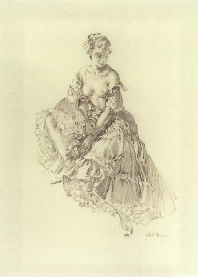 Mercedes by William Russell Flint