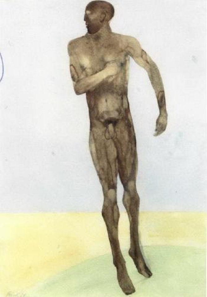 Standing man by Elisabeth Frink