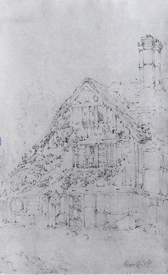 House in Hartfield, near East Grinstead by Joseph Mallord William Turner