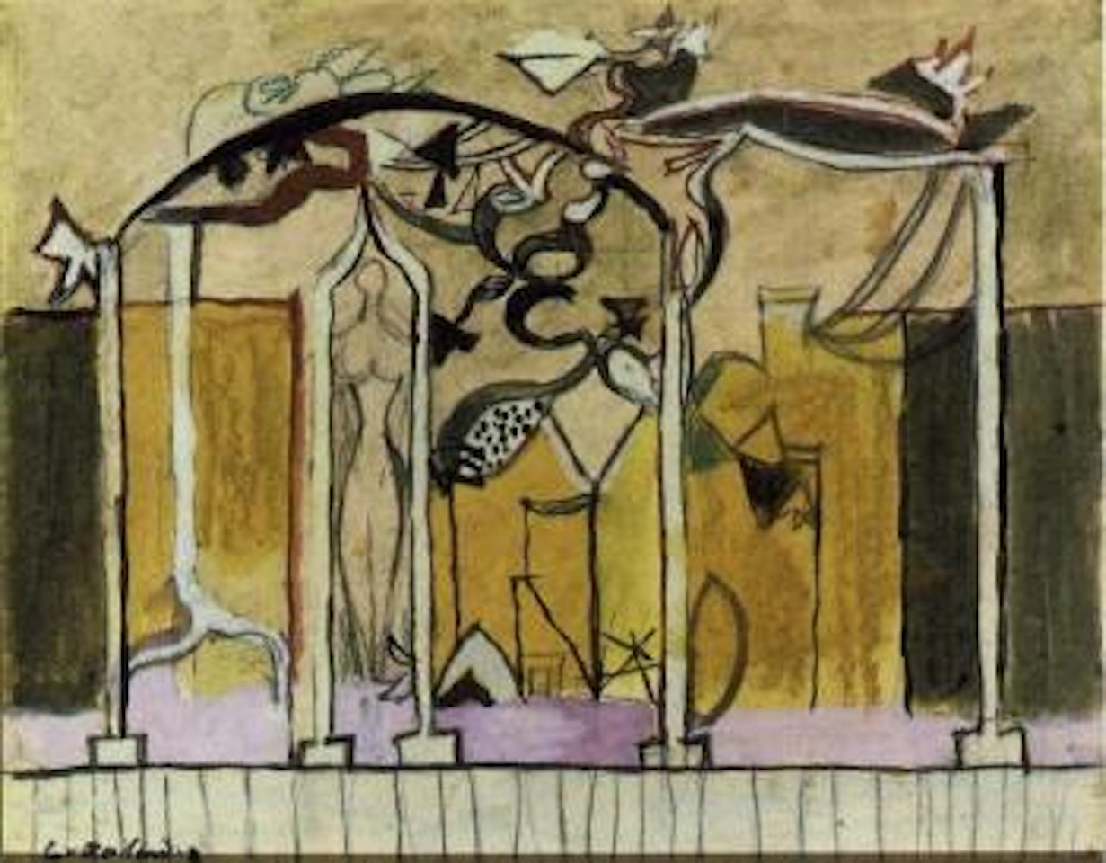 Palm pergola by Graham Sutherland