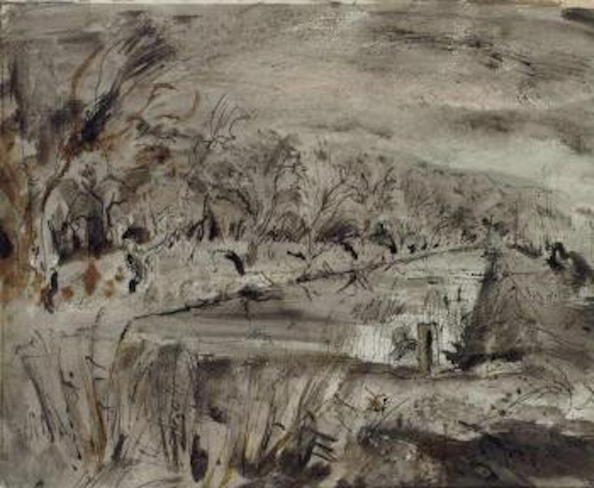 Royal Military Canal, Lympne, Romney Marshes by John Piper