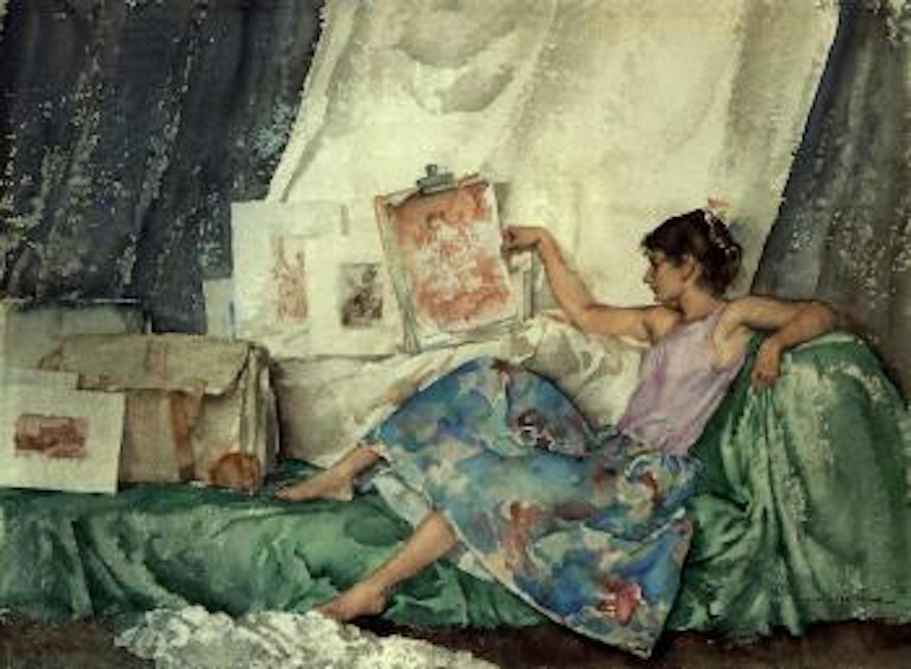 Collection of studies by William Russell Flint