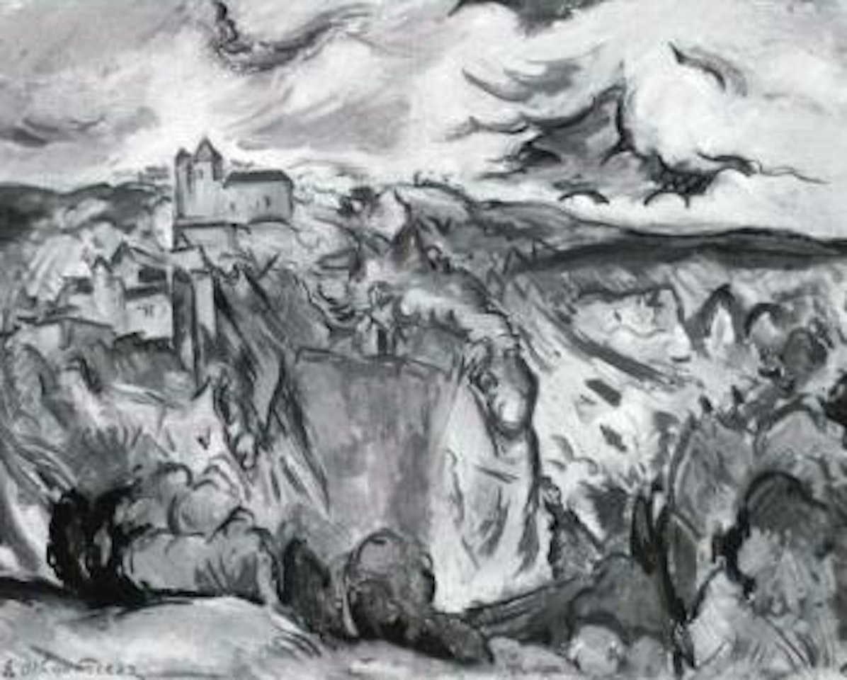 Saint Cirq Lapopie by Othon Friesz