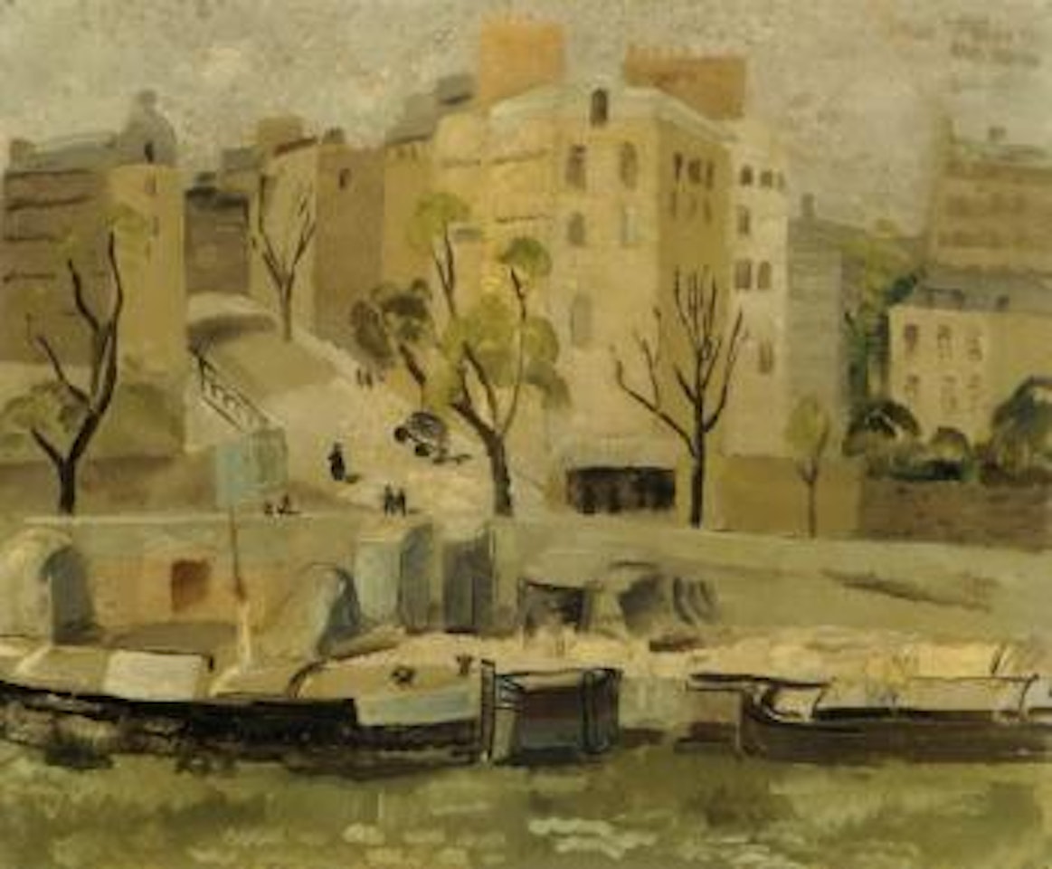 Buildings at Passy, Paris by Christopher Wood