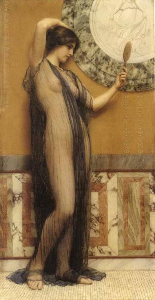 Fair reflection by JOHN WILLIAM GODWARD, R.B.A.