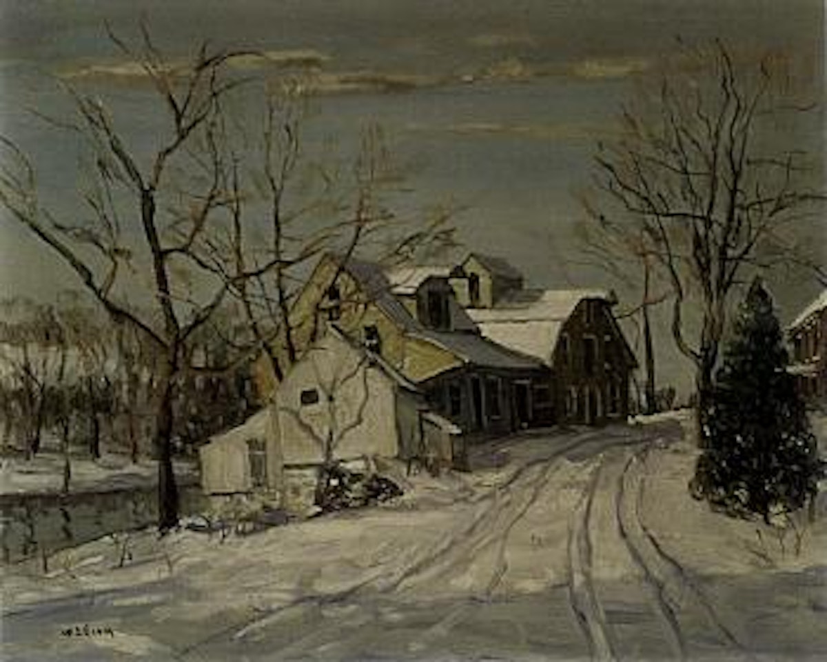 Penna Dutch mill by Walter Emerson Baum