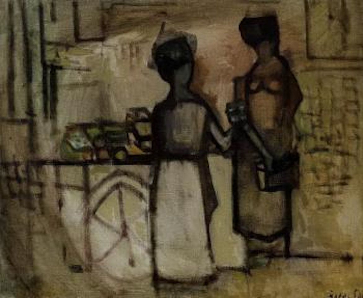 Scene de rue by Francisco Bores