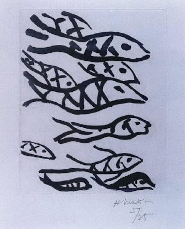 Etude pour la nappe liturgique de la Chapelle de Vence II by Henri Matisse