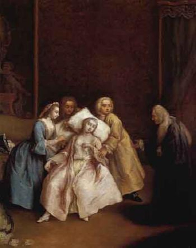 Fainting by Pietro Longhi