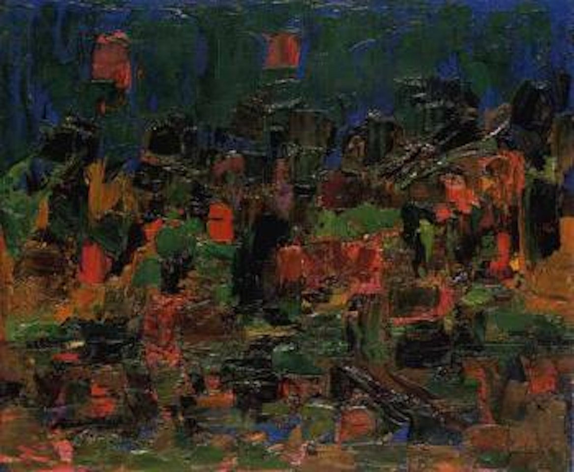Landscape by Ennio Morlotti