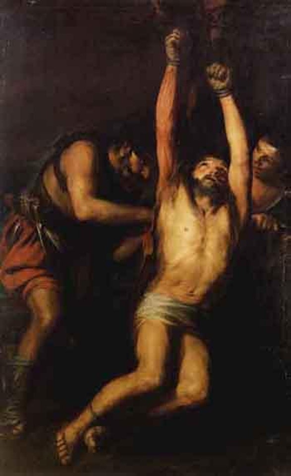 Saint Bartholomew's martyrdom by Circle of Luca Giordano
