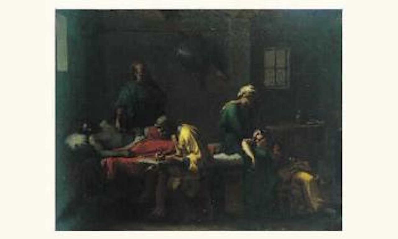La mort d'Eudamidas by Nicolas Poussin