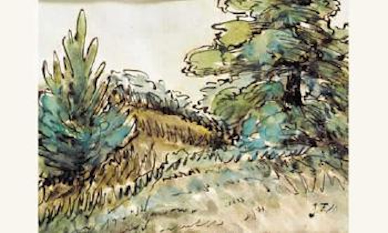 Paysage by Jean-François Millet