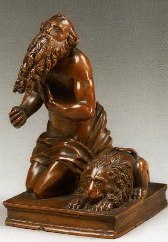Saint Jerome repenting by German School