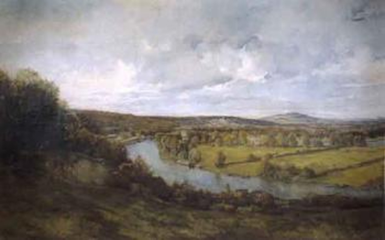 Vue de la Seine en Normandie by French School