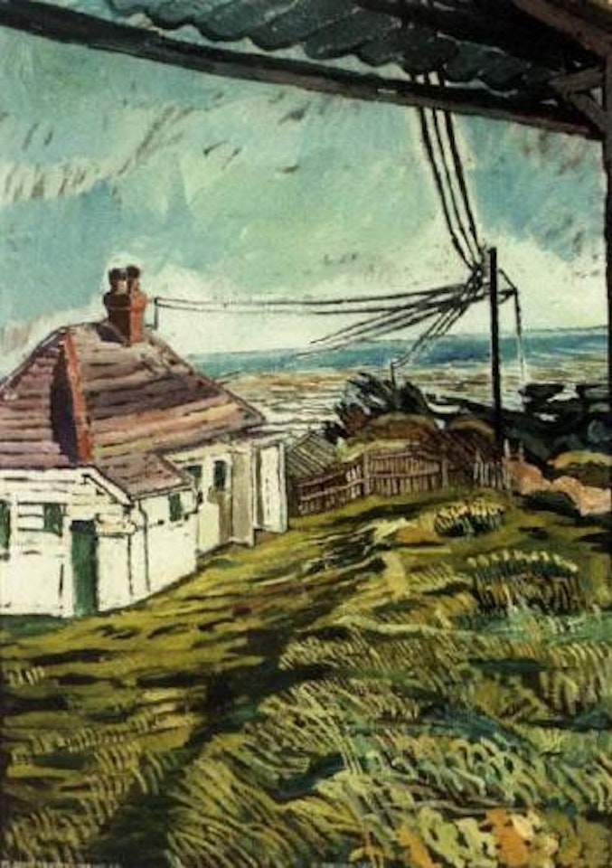 House at Birling Cap by John Bratby