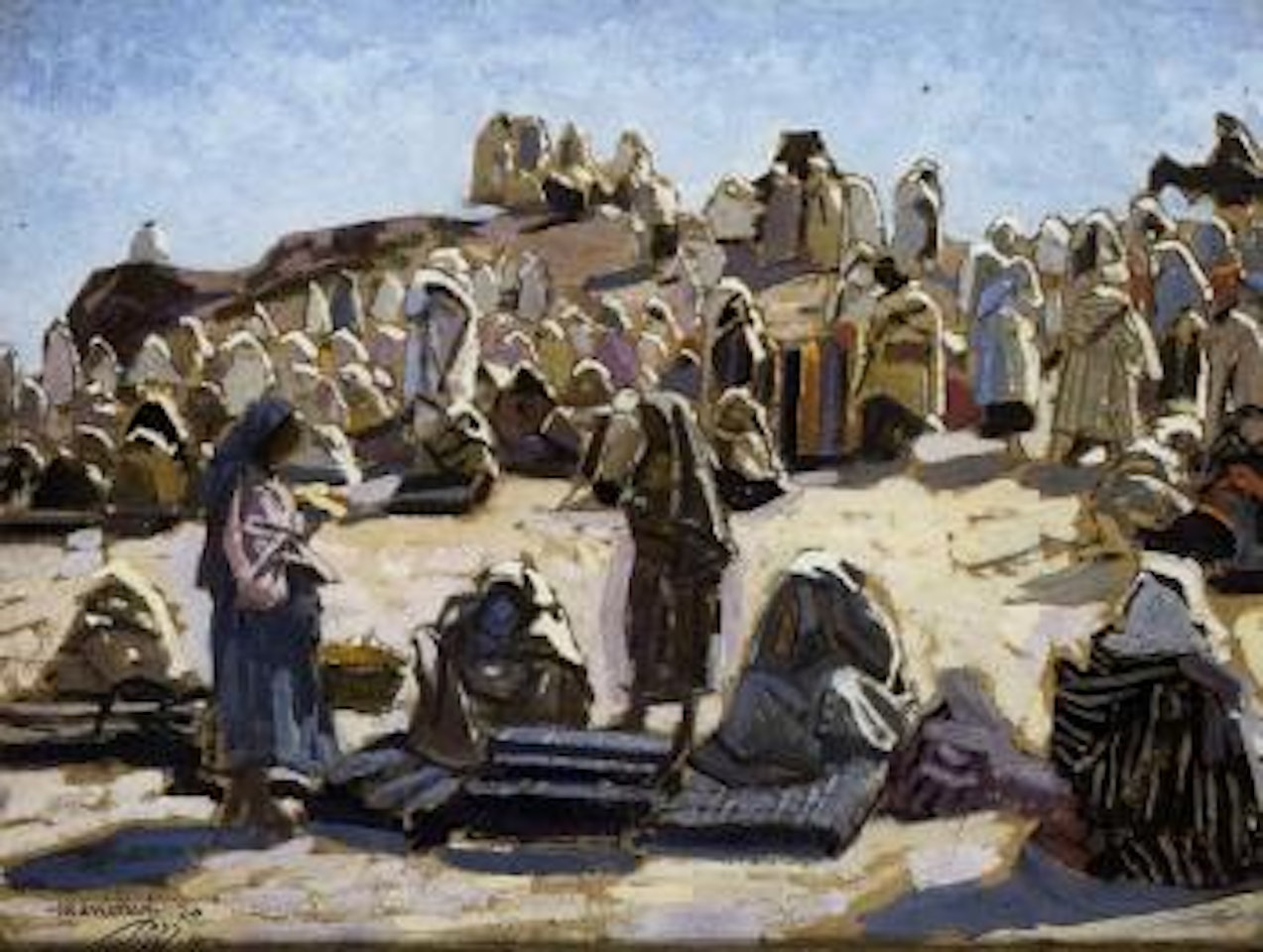 Souk des tapis, Marrakech by Jacques Majorelle