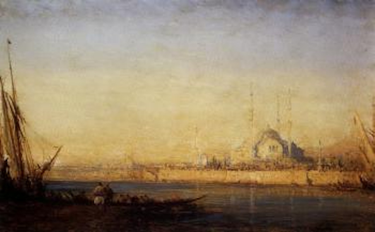 Vue d'Istanbul by Félix Ziem