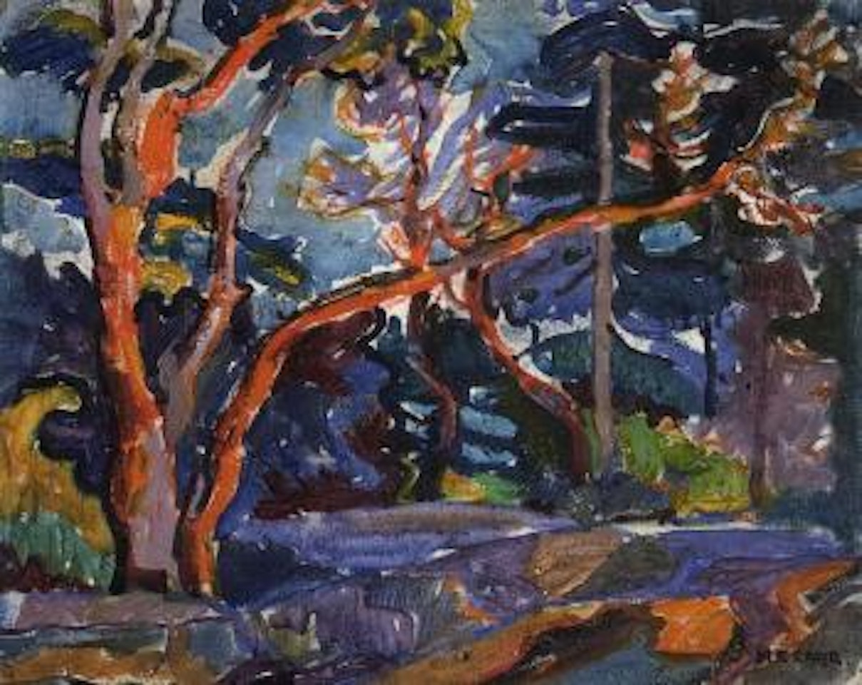 Deciduous forest by Emily M Carr