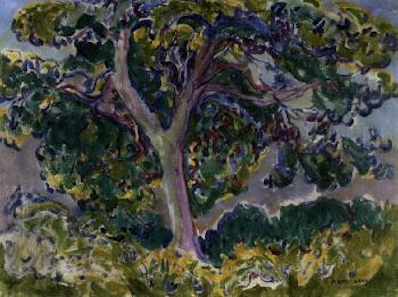 Green tree by Emily M Carr