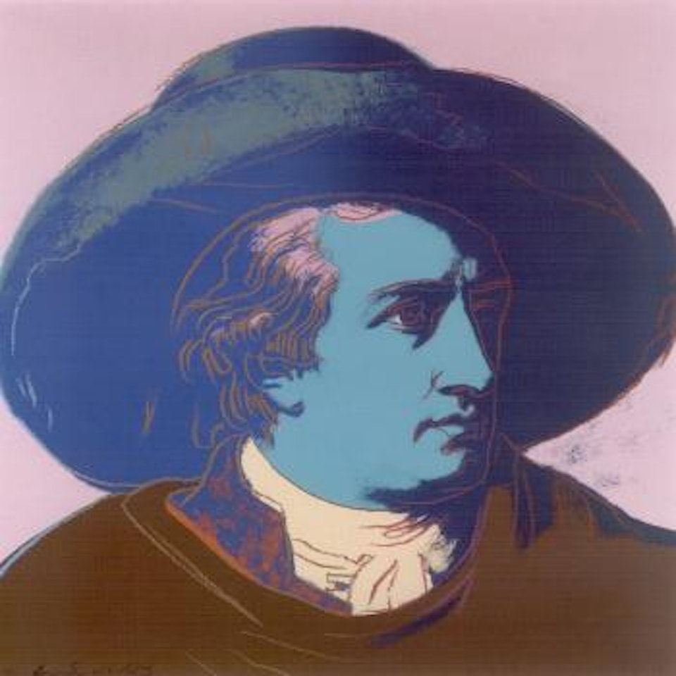 Goethe by Andy Warhol