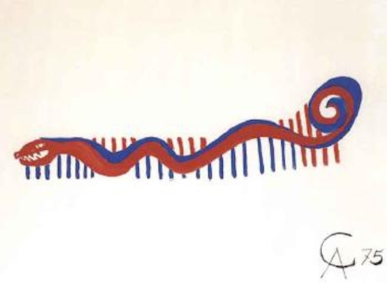 Airplane-snake by Alexander Calder