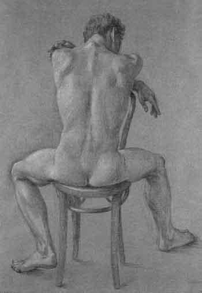 Male nude by Paul Cadmus