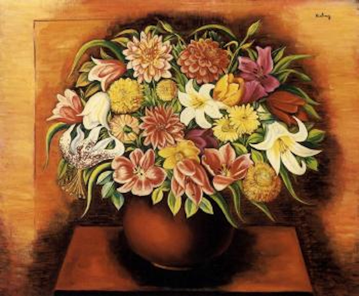 Grand bouquet by Moïse Kisling