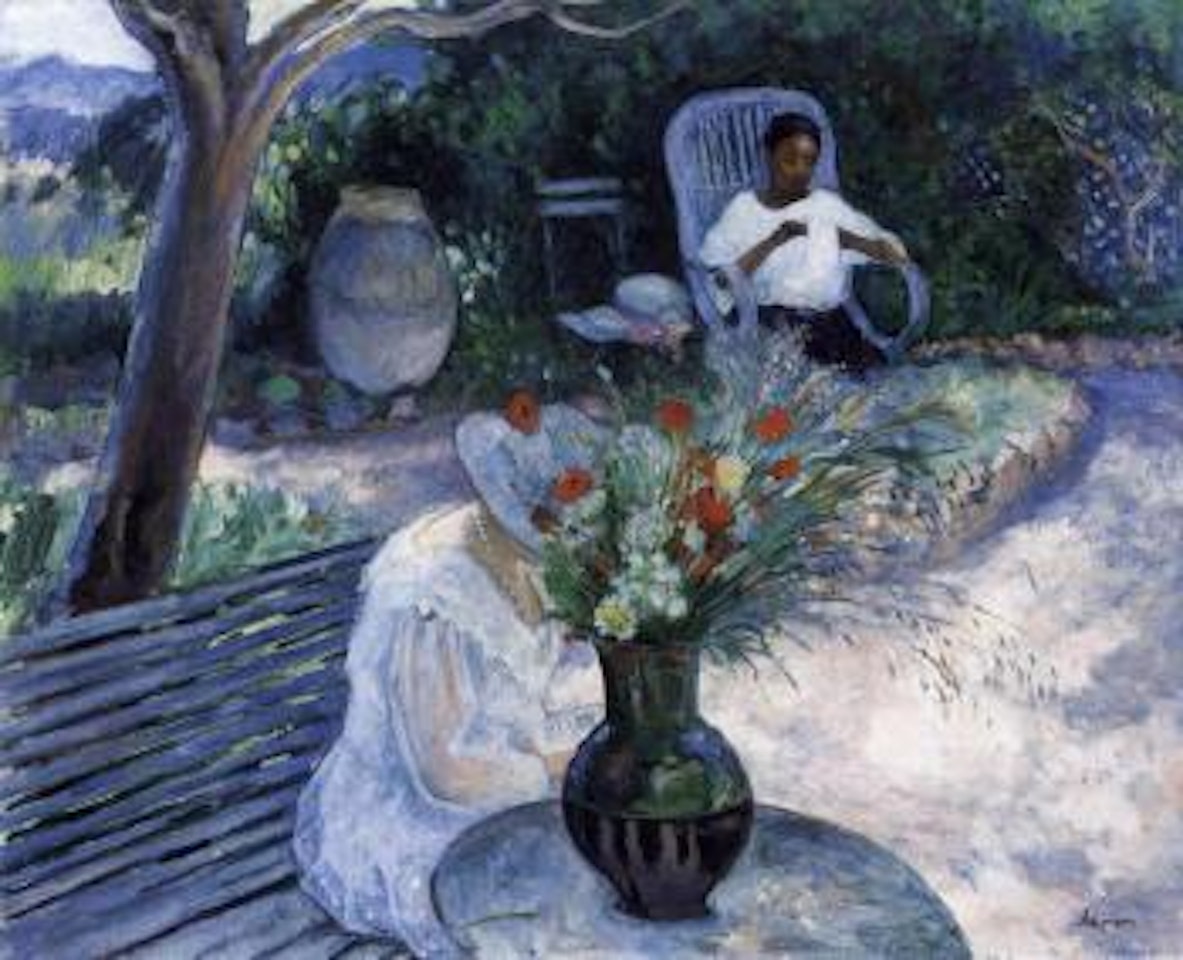 Le jardin au Pradet by Henri Lebasque