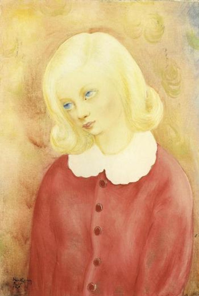 Jeune femme a la Collerette by Moïse Kisling
