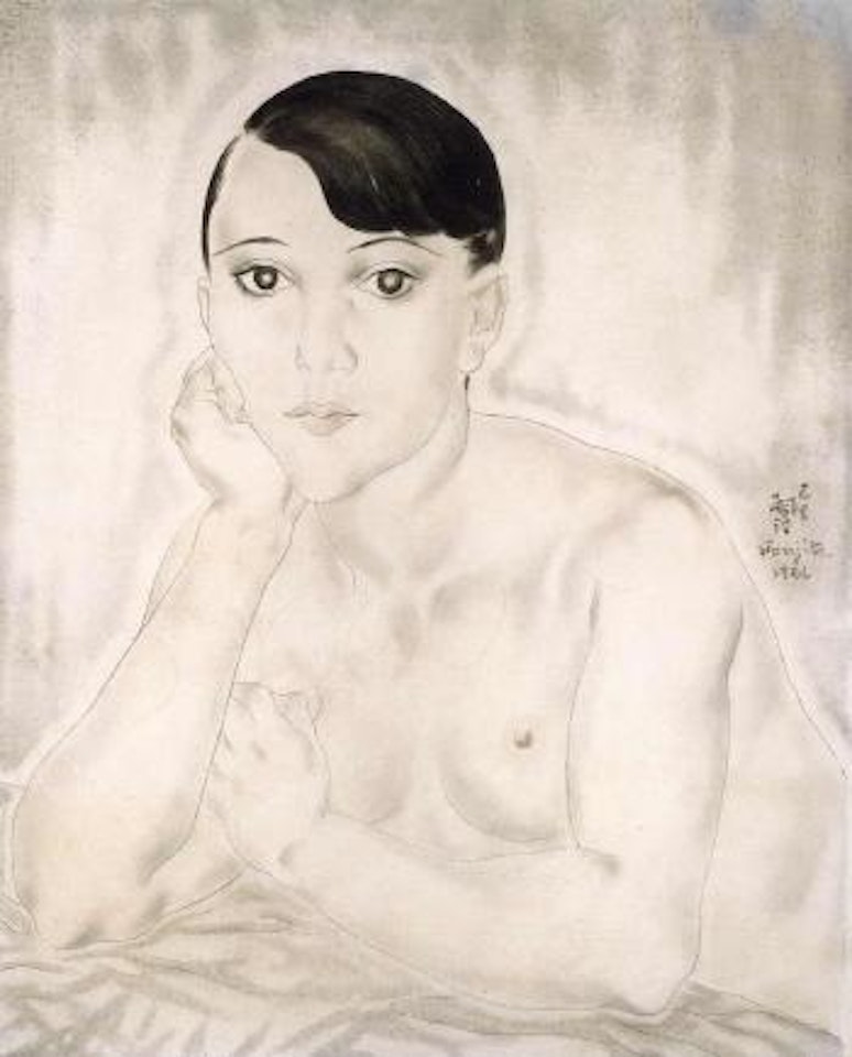Kiki de Montparnasse by Leonard Tsuguharu Foujita